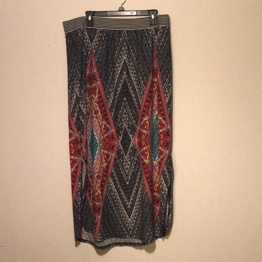 Diamond Maxi Skirt